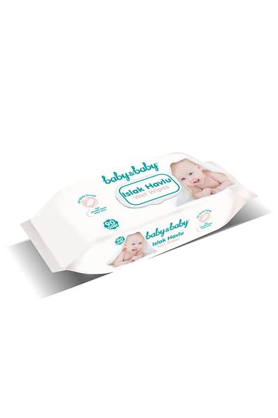 Baby&Baby Baby Wet Towel Wipes 90 Pcs - 2 Pack