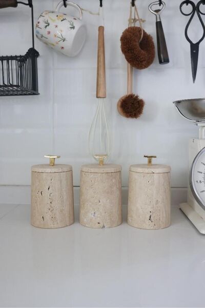 Akayev Traverten Ela 3lü Baharatlık