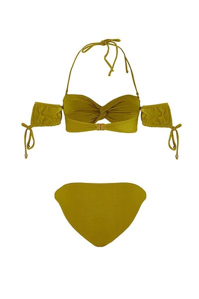 Nocturne Strapless Bikini Set