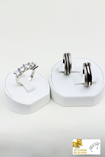 Twem Silver Zarafet Bağı 925 Ayar Gümüş Alyans, Nişan Ve Söz Yüzüğü (TEK YÜZÜK FİYATIDIR)