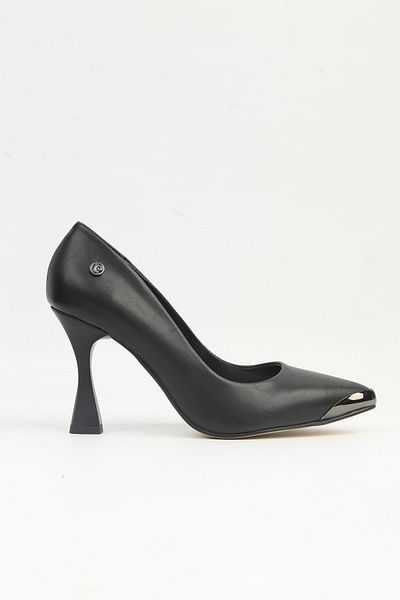 Pierre Cardin PC-54223 Γυναικεία μαύρα παπούτσια με τακούνι - ®