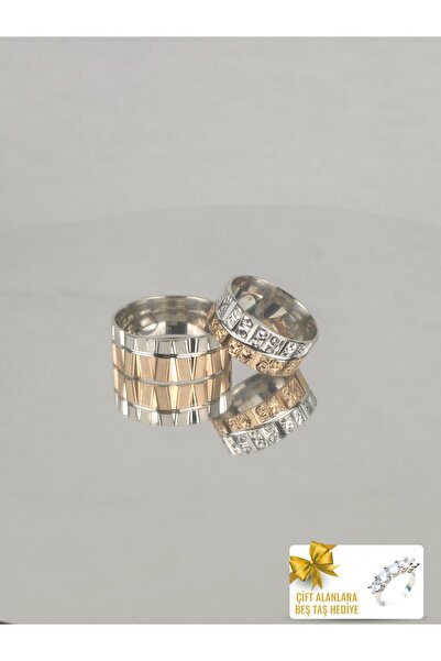Twem Silver Efsanevi Gelenek Çemberi 925 Ayar Gümüş Alyans Çift Alıma Beştaş Hediye (TEK YÜZÜK FİYATIDIR)