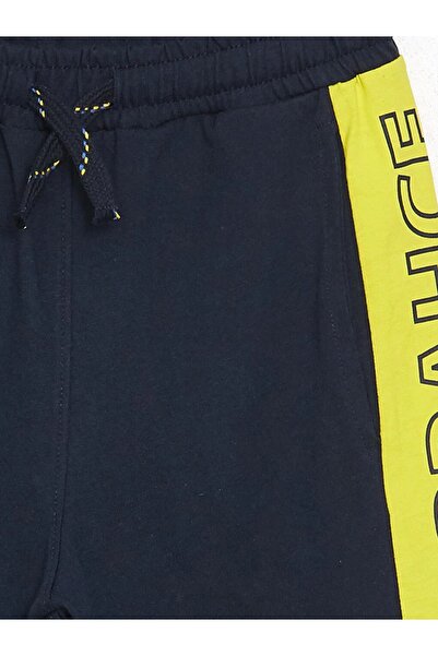 LC Waikiki LCW Kids Beli Lastikli Fenerbahçe Baskılı Erkek Çocuk Şort