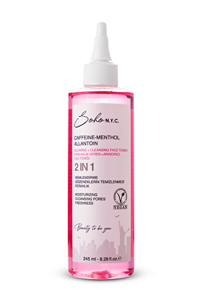 Soho N.Y.C. Vegan Parlaklık Veren Yüz Toniği 245 ml