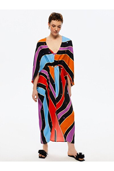 Nocturne Desenli Kaftan