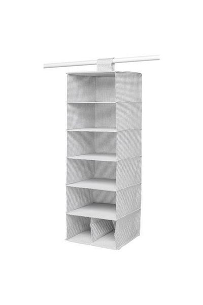 IKEA Organizer with Stuk Compartment, White-grey