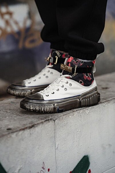 HYPERS No Crown Baskılı Oversize Kapüşonlu Hoody Jogger Takım