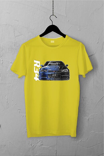 Tospikten Tricou Nissan Skyline R34 Gtr Design, Unisex Premium, Fără Crăpare ...