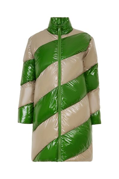 Nocturne Garnished Inflatable Coat
