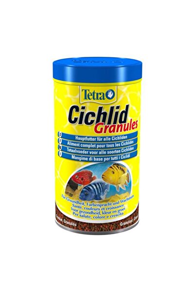 Tetra Cichlid Granules Taneli Ciklet Balık Yemi 500 ml 225gr