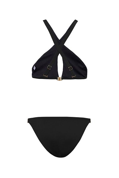 Nocturne Cross Strap Bikini Set