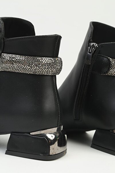 Pierre Cardin ® | PC-54016 Kadın Siyah Cilt Bot
