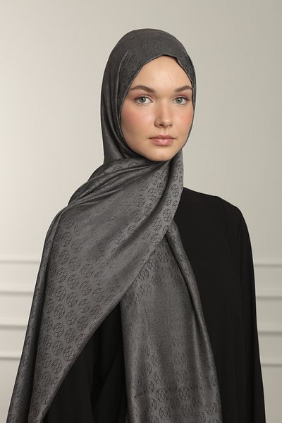 MAQ DESIGN Shine Silky Jacquard Shawl