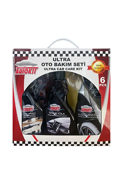 Autokit ULTRA OTO BAKIM SETİ - ÇANTALI