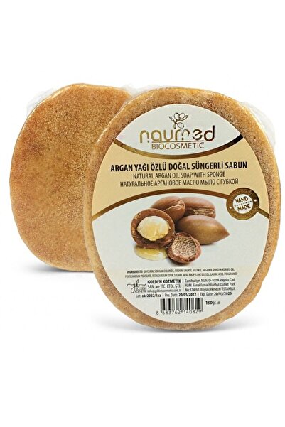 NAUMED Argan Yağı Özlü (BATIK VE ÇİLEK BACAK ONARIMINA YARDIMCI) Doğal Sünger...