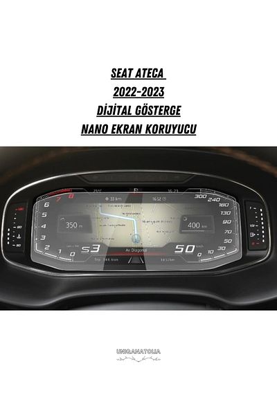 UniqAnatolia Seat Ateca Digital Instrument Panel Nano Screen Protector