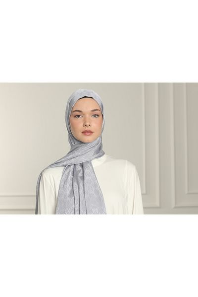 MAQ DESIGN Shine Silky Jacquard Shawl