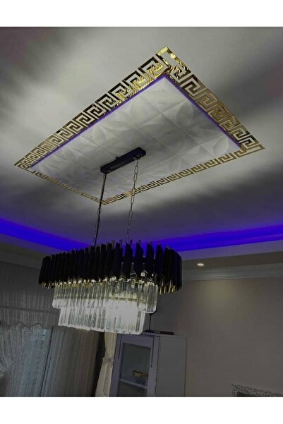 Numa Concept Bordür Ayna 30'lu Gold Pleksi Her Biri 8x7 Cm Duvar Dekorasyon L...