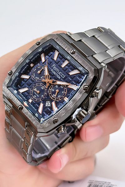 Ferrucci Function Steel Cord Men's Wristwatch