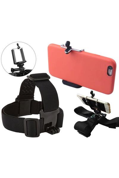 Gplus Cep Telefonu Tutuculu Vlog Video Kafa Bandı Seti Gplus Gp6024pv