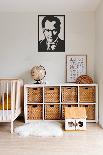 Numa Concept Duvar Dekoru MDF Atatürk Portre V.1 Salon Ofis Ve Antre İçin Tablo | 38x28 Cm