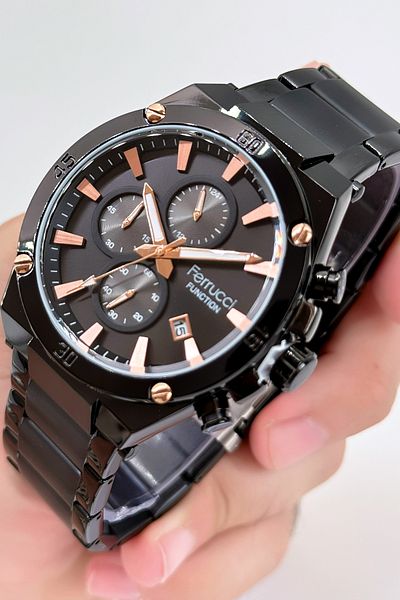 Ferrucci Function Steel Cord Men's Wristwatch
