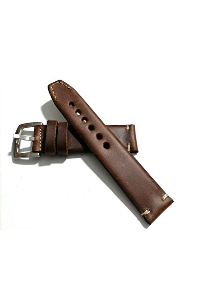 FADO 20 mm Handmade with Brown Leather Cord - Suitable for Every Watch