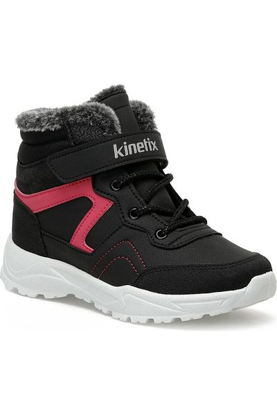 Kinetix Neon Fuchsia - Cizme de exterior cu gleznă neagră pentru fete
