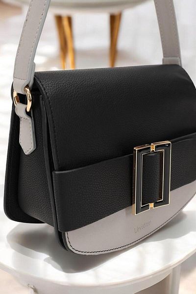 Levidor Faux Leather Special Color Shoulder Bag - Hand and Arm Detail, 930170