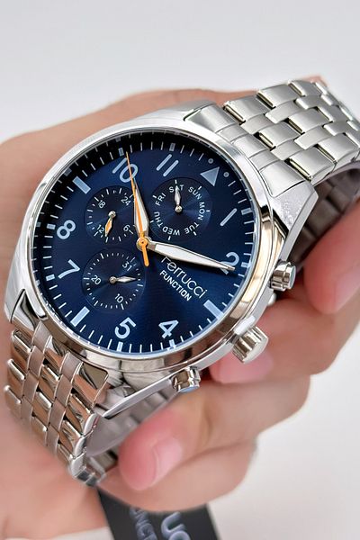 Ferrucci Function Steel Cord Men's Wristwatch