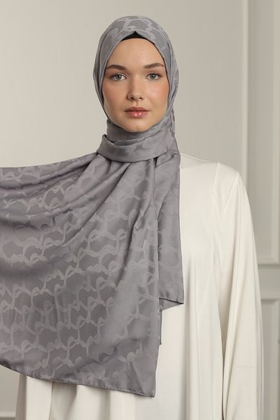 MAQ DESIGN Soft Crystal Jacquard Shawl