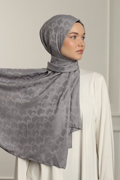 MAQ DESIGN Soft Crystal Jacquard Shawl