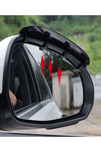 Özasya AVM Araba Ayna Yağmur Koruyucu Siper Karbon Desenli