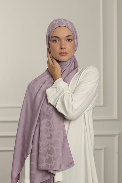 MAQ DESIGN Soft Crystal Jacquard Shawl