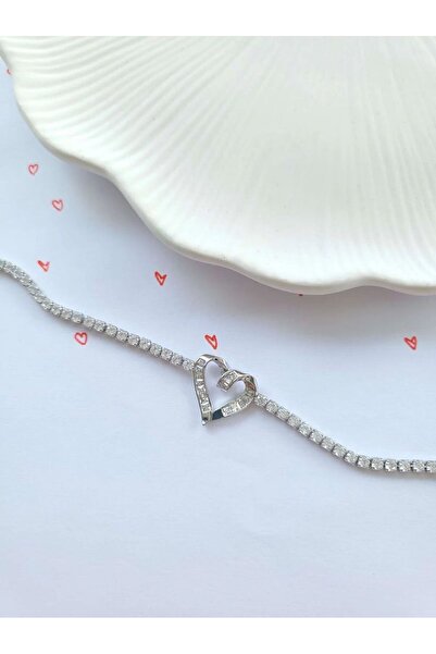 Vola Collection الصلب الفضة القلب الممر المائي سوار هدية عيد الحب