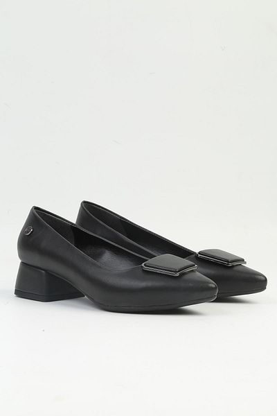 Pierre Cardin PC-54208 Μοντέλο Γυναικεία Μαύρα Παπούτσια με χαμηλό τακούνι