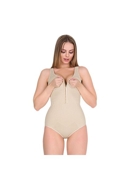 Trendmoodstore Thick Strap Snap Fastener Slimming Shapewear Corset