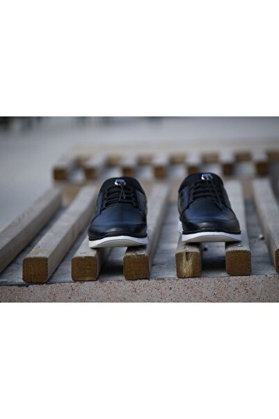 LİCCAS Men's Sporty Summer - Genuine Leather, Faylon Sole, Smart Lace-up