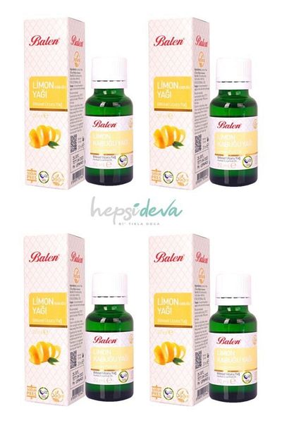 Balen 20 ml Lemon Peel Oil - 4 Pieces