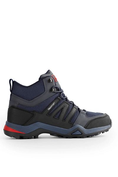 Slazenger Navy Blue Red Girl Boy Waiter Boots - Children's Shoes