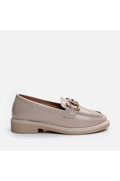 Yaya by Hotiç Damen-Loafer – Beige Fußgänger-Modell