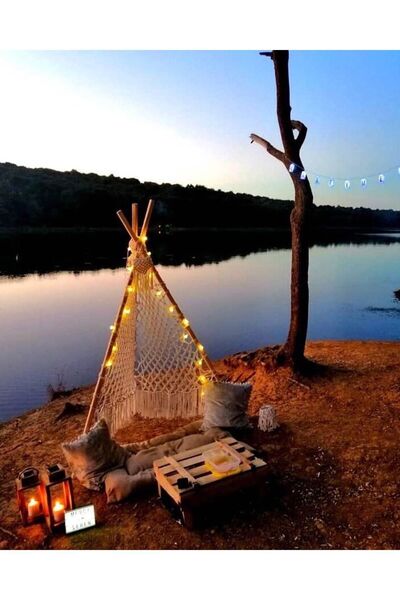 Kutay Collection Mevsimlik Makrome Organizasyon Dekor Çadir