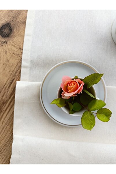 fabricorg Raw Cloth Decorative Runner Suitable for Punch Embroidery (40x150cm)