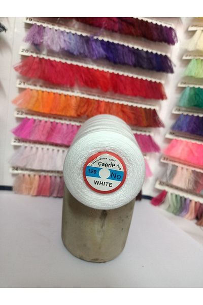 Juki Call White No 120 Polyester Sewing Thread