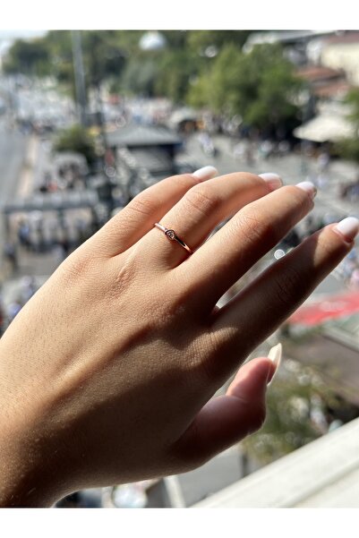 My Story Parlak Kalp Rose Yüzük