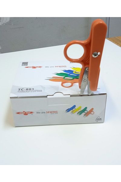 Golden Eagle Thread Cleaning Scissors Sewing Embroidery Scissors Orange