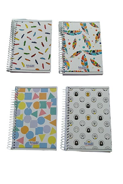 Studi 96 yaprak not defteri kareli(10x15)- 1 Adet