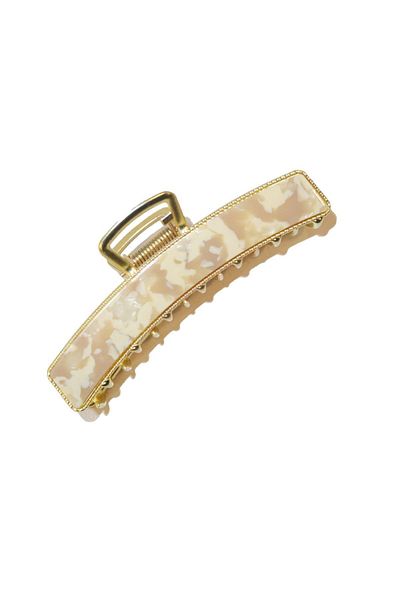 Roberta Lorenz Cream Metal Latch Buckle