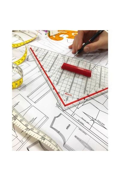 Brate Geoderek Triangle Ruler (Modelist Ruler)