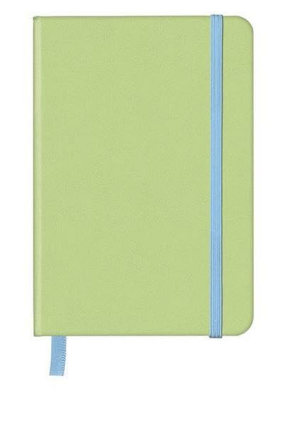 Ingram Cool Notes Light Greenstripes Blue 9 X 13 Cm